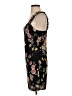 Mind Code Floral Black Cocktail Dress Size M - photo 5