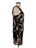 Mind Code Floral Black Cocktail Dress Size M - photo 4