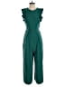 J.Crew Solid Green Jumpsuit Size 2 - photo 1