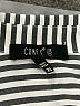 Comfy U.S.A. Stripes Silver Long Sleeve Blouse Size XS - photo 7
