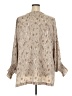 Dennis by Dennis Basso 100% Polyester Tan 3/4 Sleeve Blouse Size 3X - photo 2