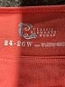 Classic Elements 100% Cotton Orange Short Sleeve T-Shirt Size 24 - 26 - photo 6