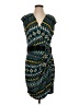 Max and Cleo Print Teal Cocktail Dress Size S - photo 1
