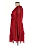 Francesca's 100% Polyester Red Cocktail Dress Size M - photo 5