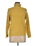Look Solid Yellow Turtleneck Sweater One size - photo 1