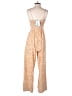 Dizzy Lizzy 100% Polyester Animal Print Orange Jumpsuit Size S (petite) - photo 2