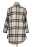 MELLODAY Plaid Gray Coat Size 1X - photo 2