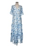 Baltic Born 100% Polyester Floral Blue Casual Dress Size S - photo 1