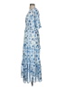 Baltic Born 100% Polyester Floral Blue Casual Dress Size S - photo 5
