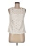 Etcetera 100% Cotton Ivory Sleeveless Blouse Size 8 - photo 1