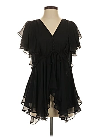 Veronica Beard Short Sleeve Blouse (view 1)