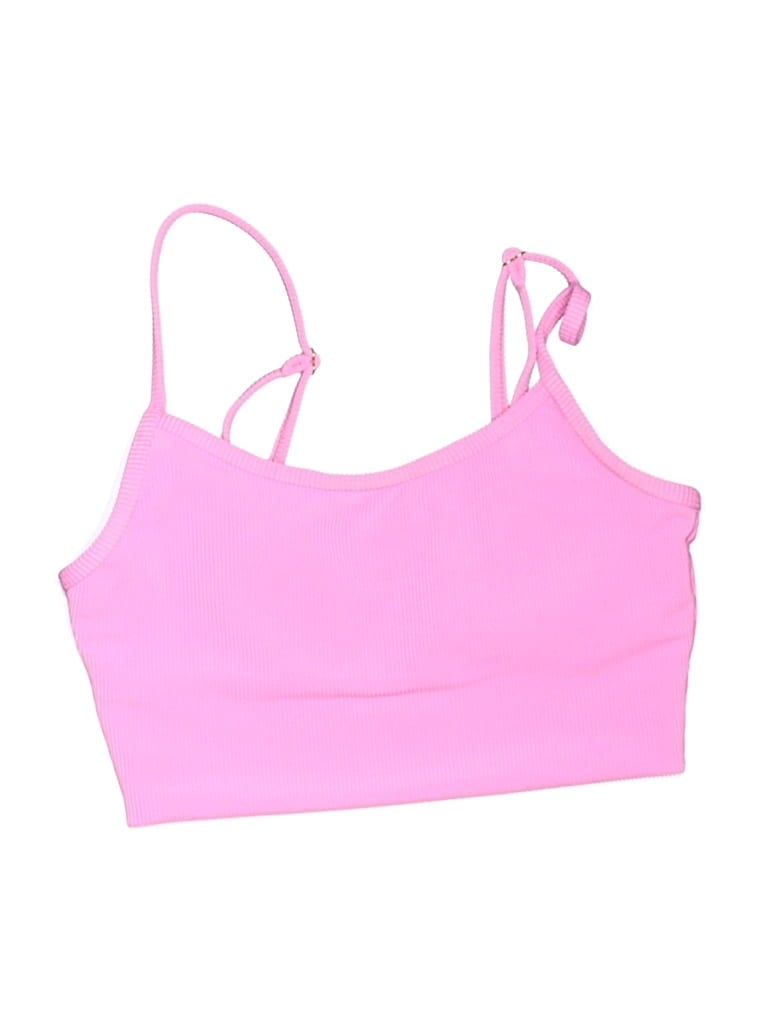 Pre-owned Beach Riot Swimsuit Top Pink Swimwear