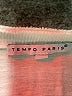 Tempo Paris 100% Cotton Stars White Pullover Sweater Size Med - Lg - photo 7