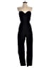 Sparkle & Fade Solid Black Jumpsuit Size 6 - photo 1