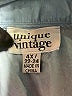 Unique Vintage 100% Cotton Blue Short Sleeve Blouse Size 4X - photo 7