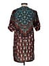 Mara Hoffman 100% Tencel Teal Short Sleeve Blouse Size XS - photo 2