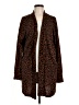 Sanctuary Animal Print Brown Cardigan Size M - photo 1