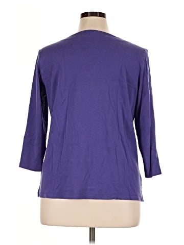 Coldwater Creek 3/4 Sleeve T-Shirt (view 2)