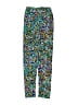 Lularoe Floral Blue Casual Pants Size 8 - 14 - photo 1
