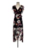 Japna 100% Polyester Floral Black Cocktail Dress Size XS - photo 1