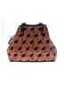 MCM 100% Coated Canvas Graphic Brown Orange Tote One size - photo 3