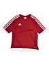Adidas 100% Polyester Red Active T-Shirt Size 13 - 14 - photo 1