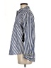 BCBG Stripes Blue Long Sleeve Blouse Size M - photo 5
