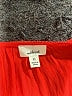 Wilfred 100% Polyester Red 3/4 Sleeve Blouse Size XS - photo 7
