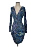 Mara Hoffman Paisley Blue Cocktail Dress Size XS - photo 1