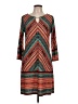 Haani Print Teal Casual Dress Size L - photo 1