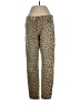 Current/Elliott Animal Print Gold Jeans Size XS (0) - photo 1