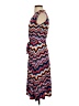 Leota Chevron-herringbone Blue Casual Dress Size S - photo 5