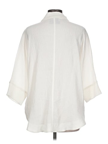 Porto 3/4 Sleeve Button-Down Shirt (view 2)