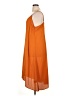 H&M 100% Polyester Solid Orange Casual Dress Size XL - photo 5