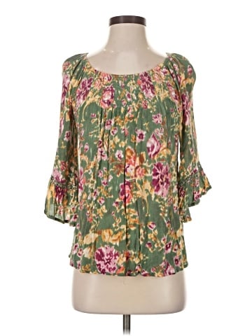 Hannah 3/4 Sleeve Blouse (view 1)