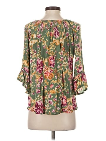 Hannah 3/4 Sleeve Blouse (view 2)
