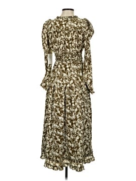 hyacinth house brown textured trisha shirt dress Ruby Textured Floral Melina Maxi Dress