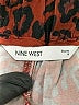 Nine West Animal Print Red Shorts Size M - photo 3
