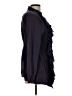 Elle Black Purple Cardigan Size L - photo 4