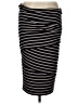 Bailey 44 Stripes Black Tan Casual Skirt Size M - photo 1