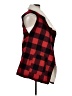 Me Jane 100% Polyester Plaid Red Vest Size XL - photo 4