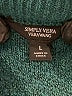 Simply Vera Vera Wang Solid Teal Pullover Sweater Size L - photo 7