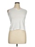 Set 100% Cotton White Sleeveless T-Shirt Size 14 - photo 1