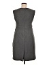 Mossimo Solid Gray Casual Dress Size 14 - photo 2