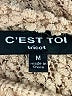 C'est Toi Tan Poncho Size M - photo 7