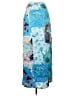 Topshop 100% Polyester Print Blue Casual Skirt Size 4 - photo 1