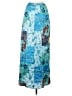 Topshop 100% Polyester Print Blue Casual Skirt Size 4 - photo 2