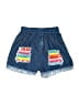 Unbranded Graphic Blue Denim Shorts Size 6 - photo 1