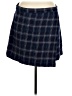 True Craft Plaid Blue Casual Skirt Size 14 - photo 1