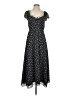 Madewell 100% Polyester Paisley Black Casual Dress Size 00 - photo 1